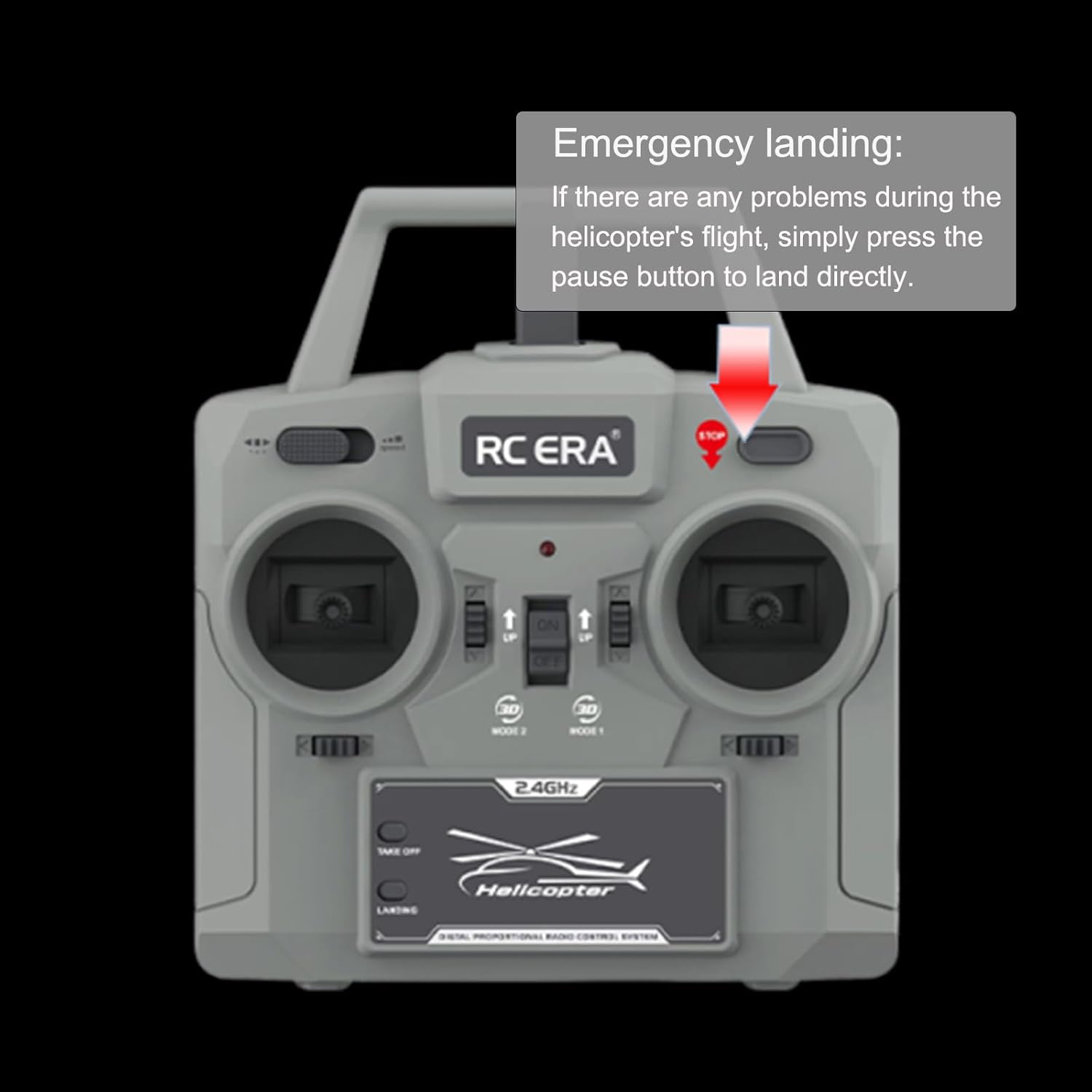 335MM MD500 C189 Remote Control Helicopter Add Optical Flow Positioning RC Aircraft 2Batteries RC Heli Single Rotor No Ailerons Maintain Altitude Hover Green RTF