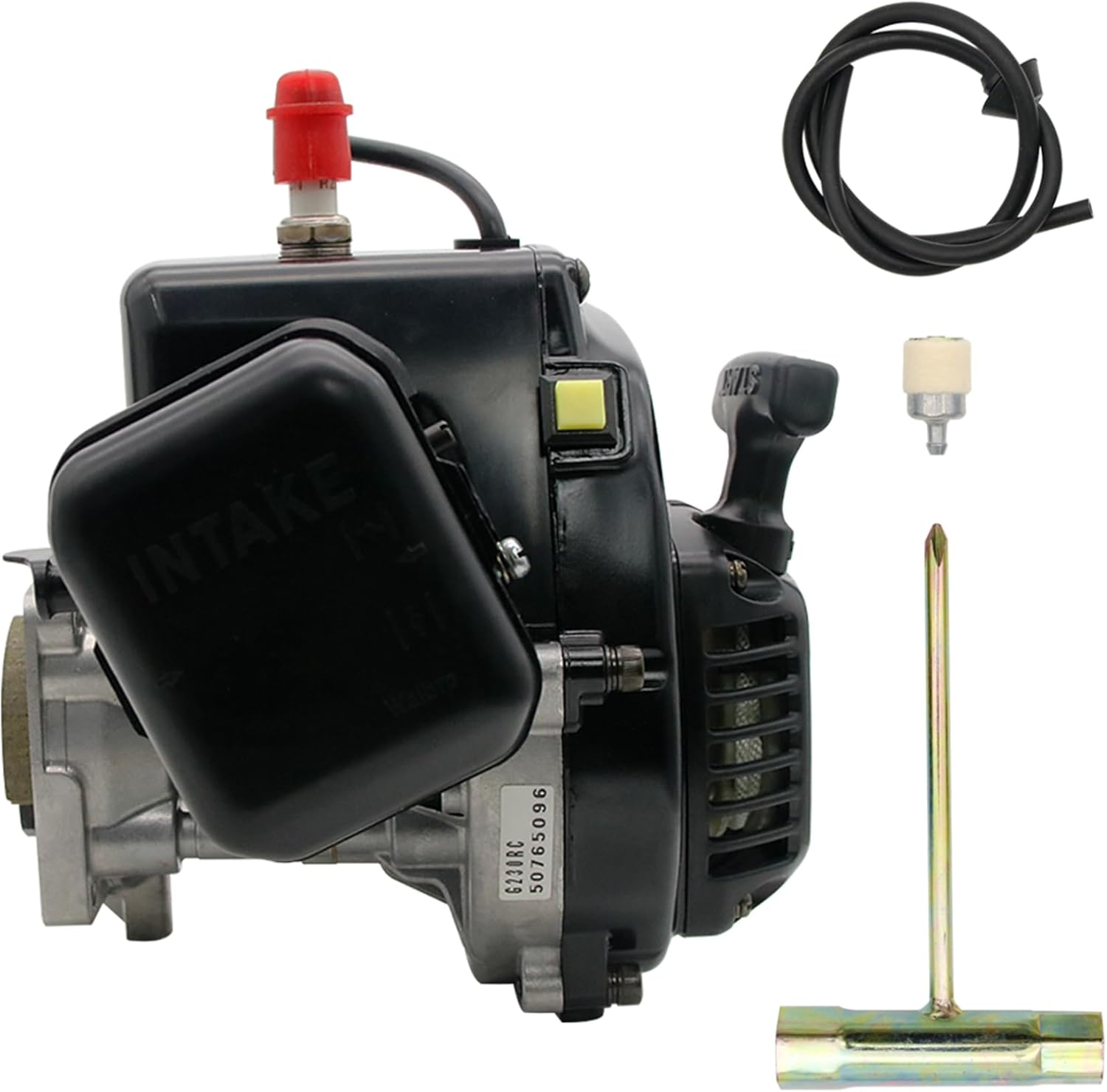 FLMLF RC Car 23cc Engine with Tubing Oil Filter Kit for 1/5 HPI ROVAN Baja 5B 5T 5SC LOSI 5IVE T FG RC CAR Parts