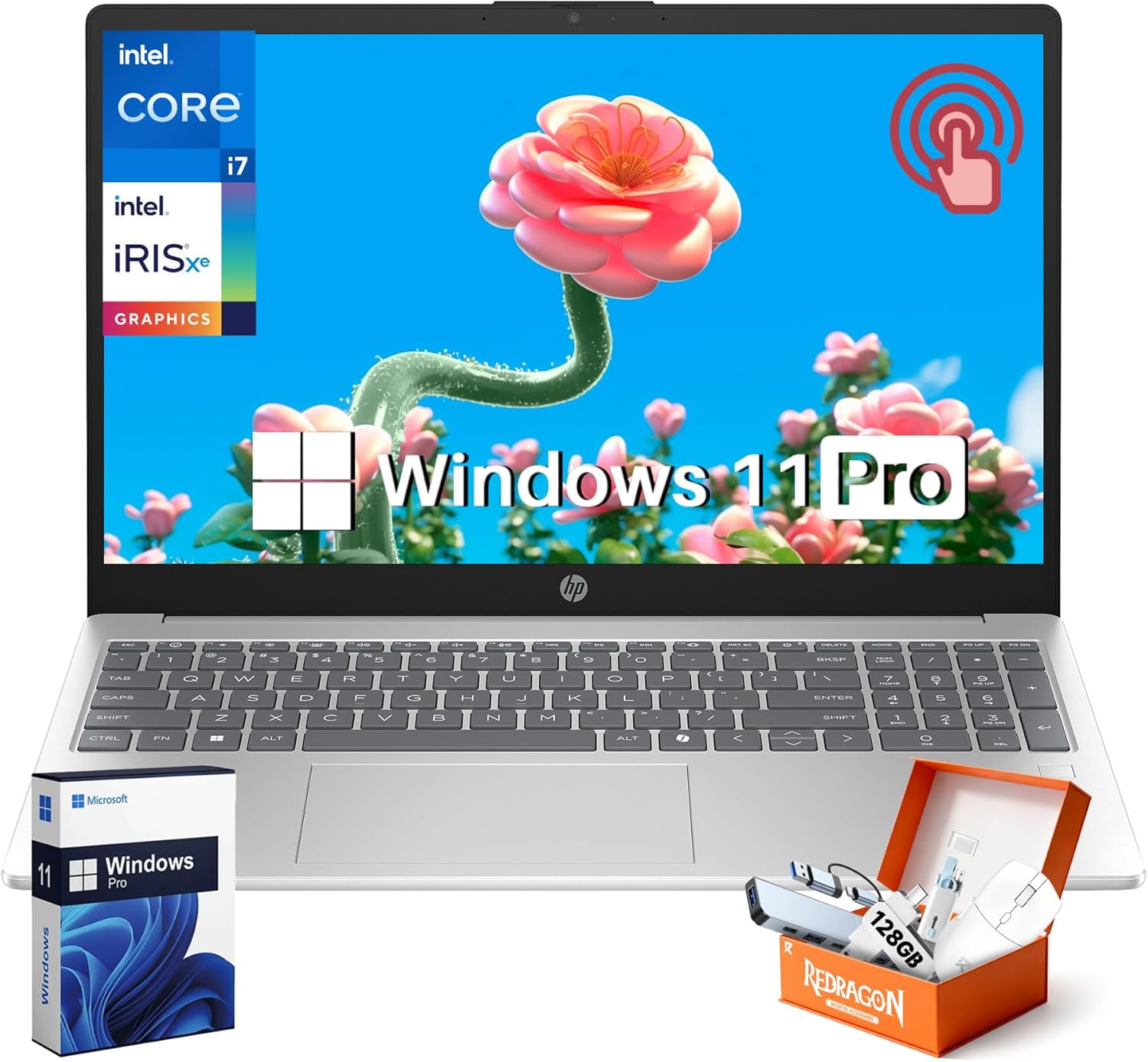 HP 15.6 Touchscreen Business Laptop, 15.6