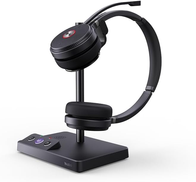 Yealink WH62-DUAL DECT Wireless Dual Ear Headset