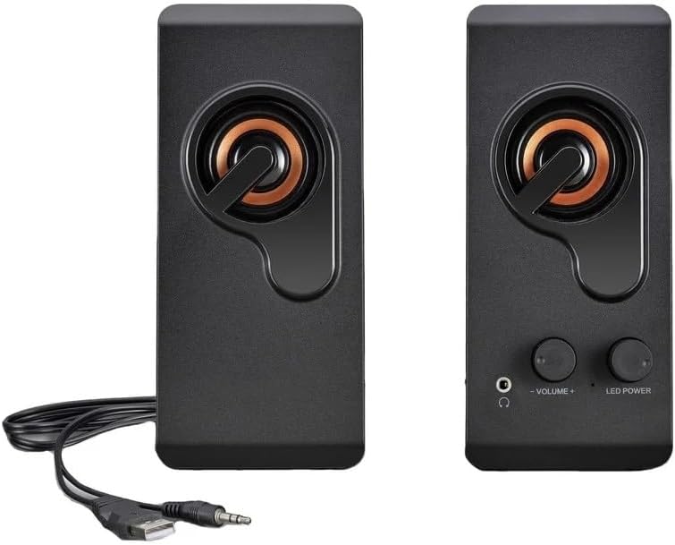 Multimedia Desktop 2.0 Small Speaker Laptop Mobile Phone Computer Stereo Outdoor Subwoofer Cable