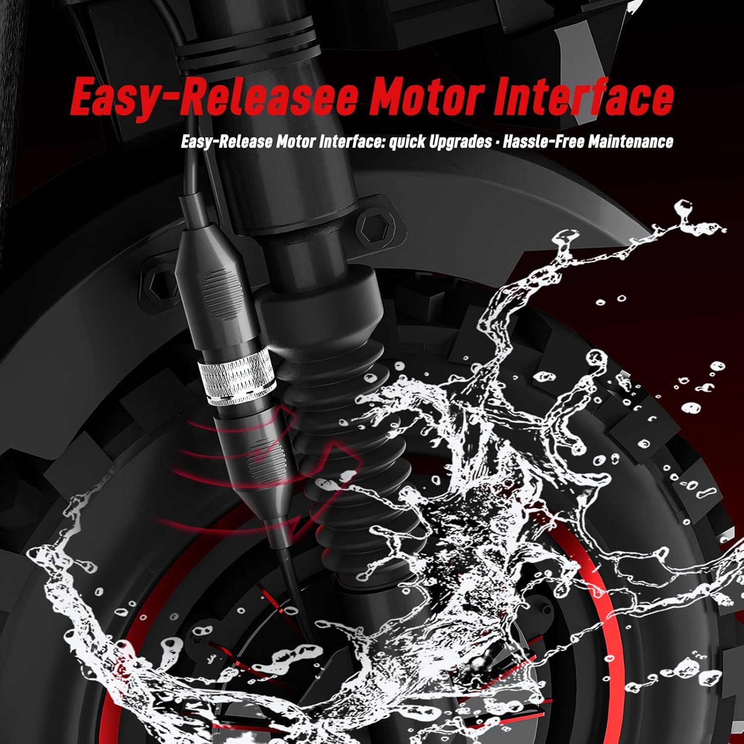 JUNLING Electric Scooter, 10000/5000/1000/900W Dual Motor, 55-31 Mph Top Speed, 75-30 Miles Max Range, 40AH/25AH/18AH/13AH Battery, Scooter for Adults with Dual Suspension Hydraulic Braking System