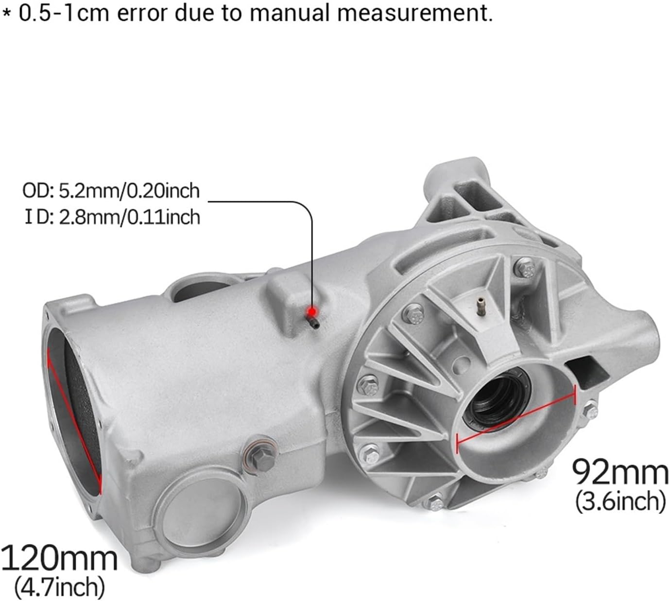 Rear Differential LR031377 Compatible For Land Rover LR2 08-15 Range Rover Evoque 12-15