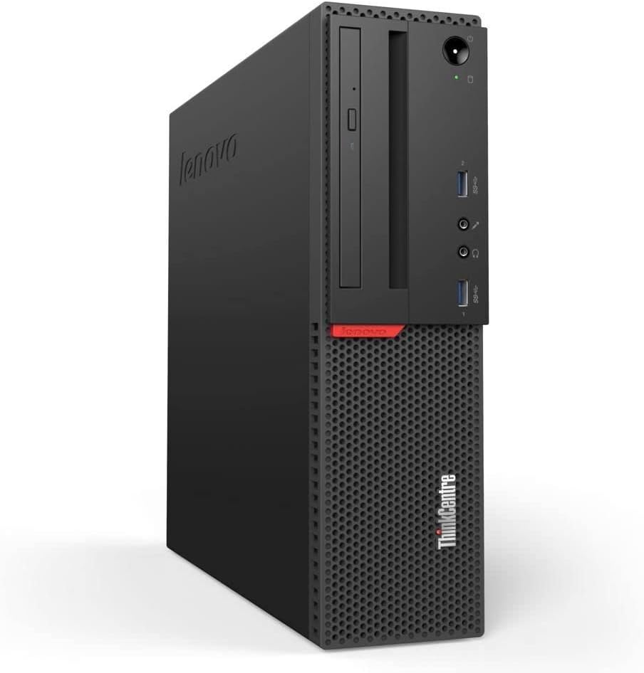 Lenovo ThinkCentre M900 SFF Gaming Desktop PC, Intel Core i7-6700 3.40GHz, GT 1030 Graphics Card, 16GB DDR4 256GB SSD 2TB HDD, WiFi Bluetooth,DVD-RW,Wireless Keyboard Mouse,Windows 10 Pro (Renewed)