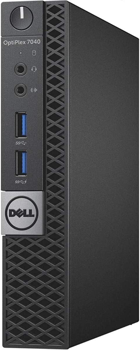 Dell OptiPlex 7040 DM Intel Core i5-6500T 16GB DDR4 1TB HDD Desktop PC Refurbished Window 10 Professional (Renewed)
