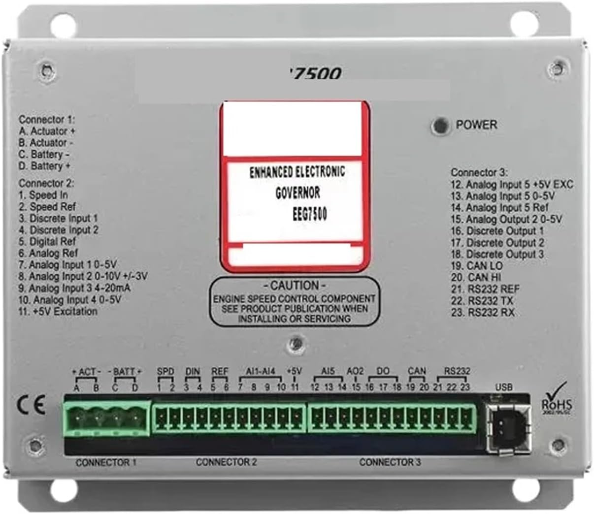 1pcs EEG7500 Electronic Speed Controller
