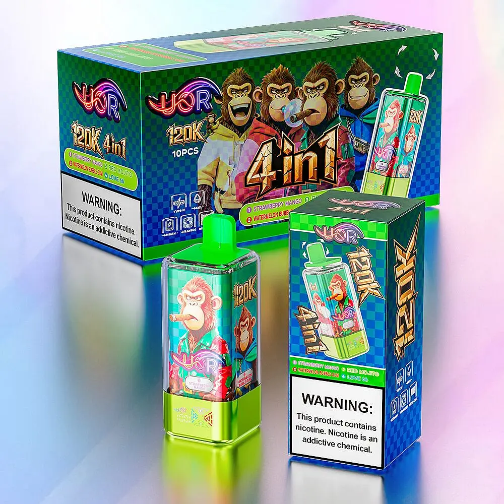 UOR 120K 4 in 1 (10pcs) - MYEU VAPES