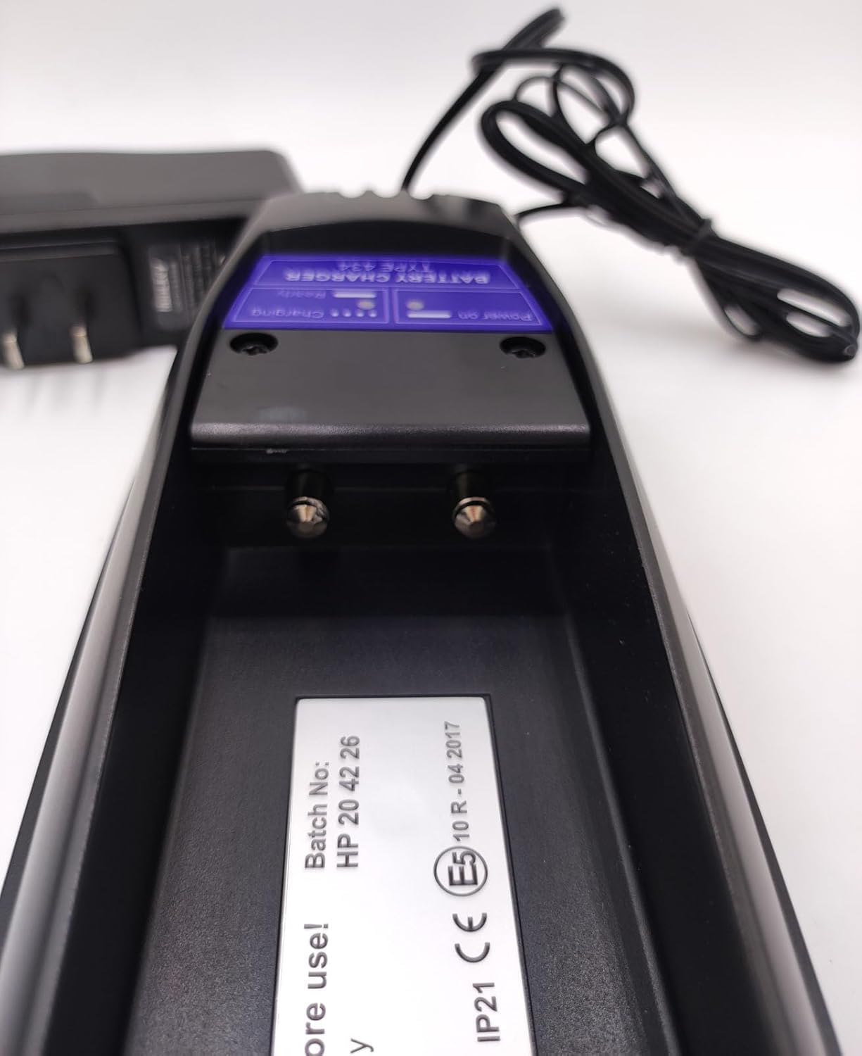 10~30V DC Battery Charger for Scanreco 592 593 RSC7220 13445 RC400 7.2V NiMH Battery, Replace for Scanreco Palfinger Battery Charger Type 434 EEA4291, RC592 RC590 RC960 RC790 Battery