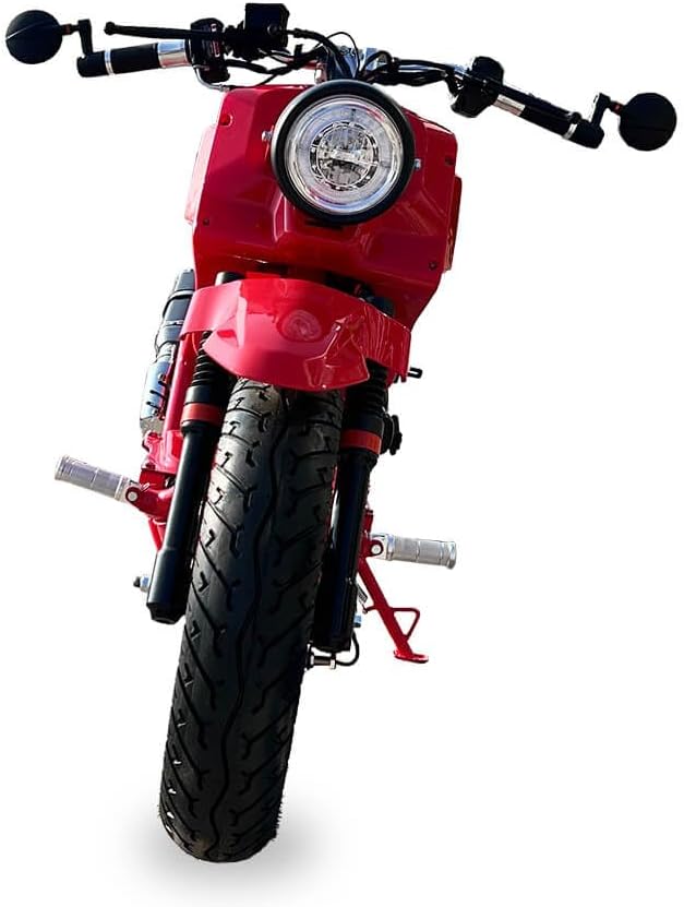 ICEBEAR MADDOG Generation 5 50CC Moped Scooter | PMZ50-22 GEN V (RED)