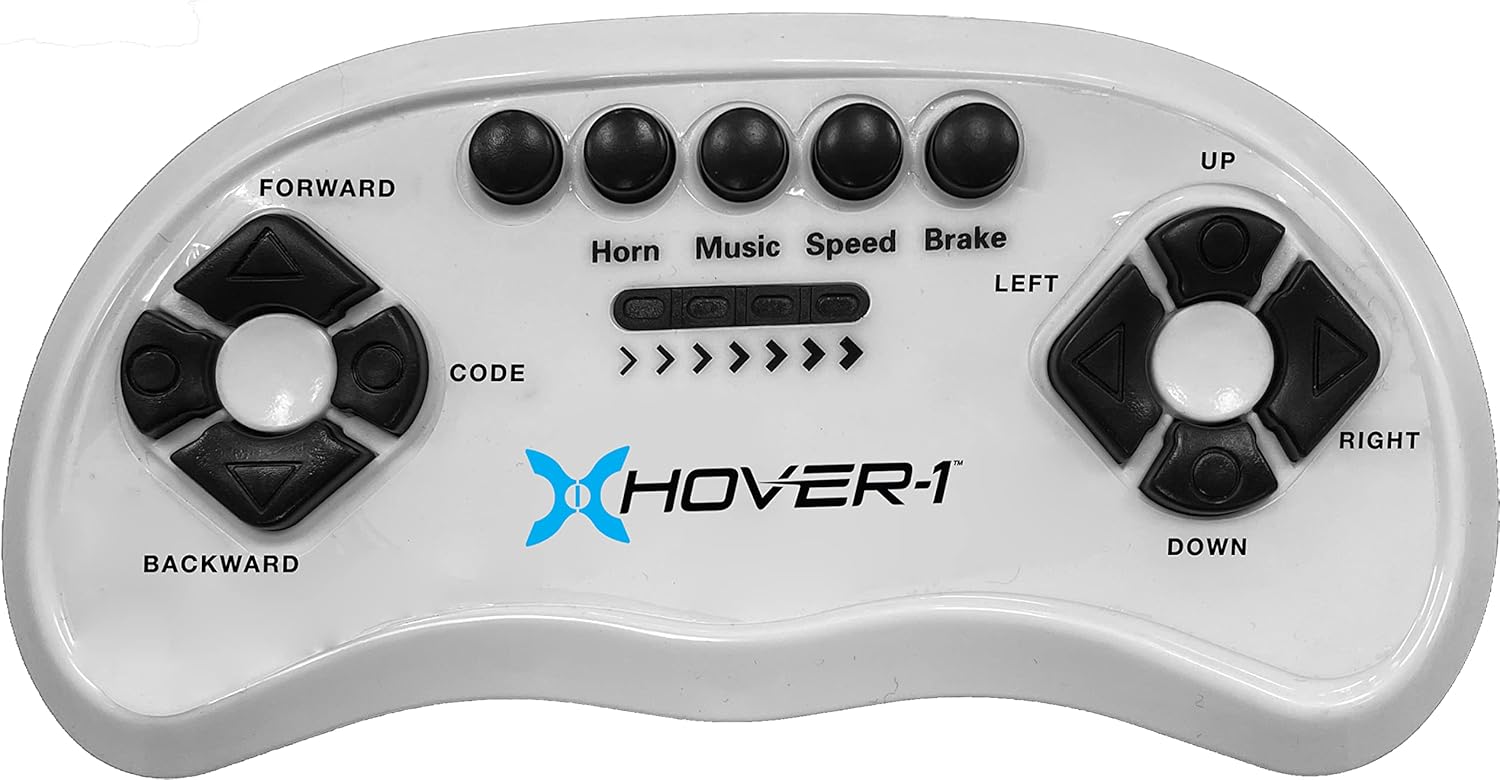 Hover-1 My First Forklift Electric Forklift with Ride-in Controls, Remote Control, Liftable Fork, Gears, Storage Trunk, and Pallet Yellow/Black Large