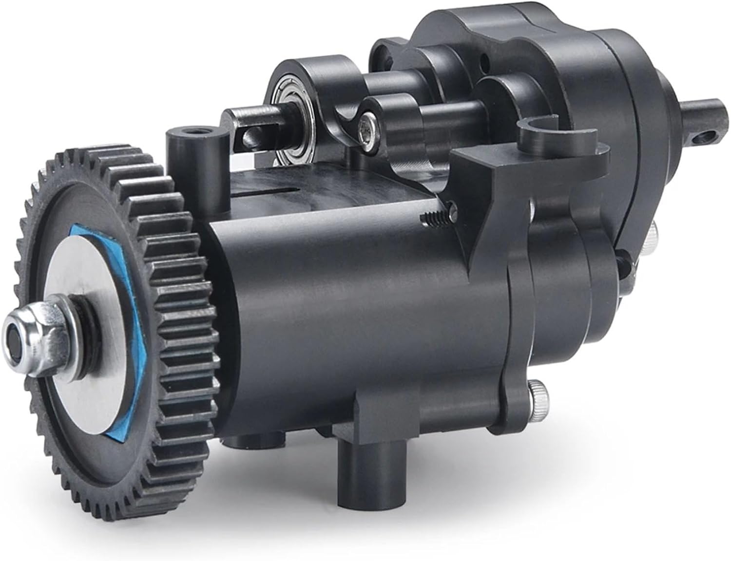 RC Car Models Parts For TRX4 For TRX-4 For TRX-6 1/10 RC Crawler Car Metal Transmission Center Gearbox Case 2 Speed Upgrade Parts Modified Accessories