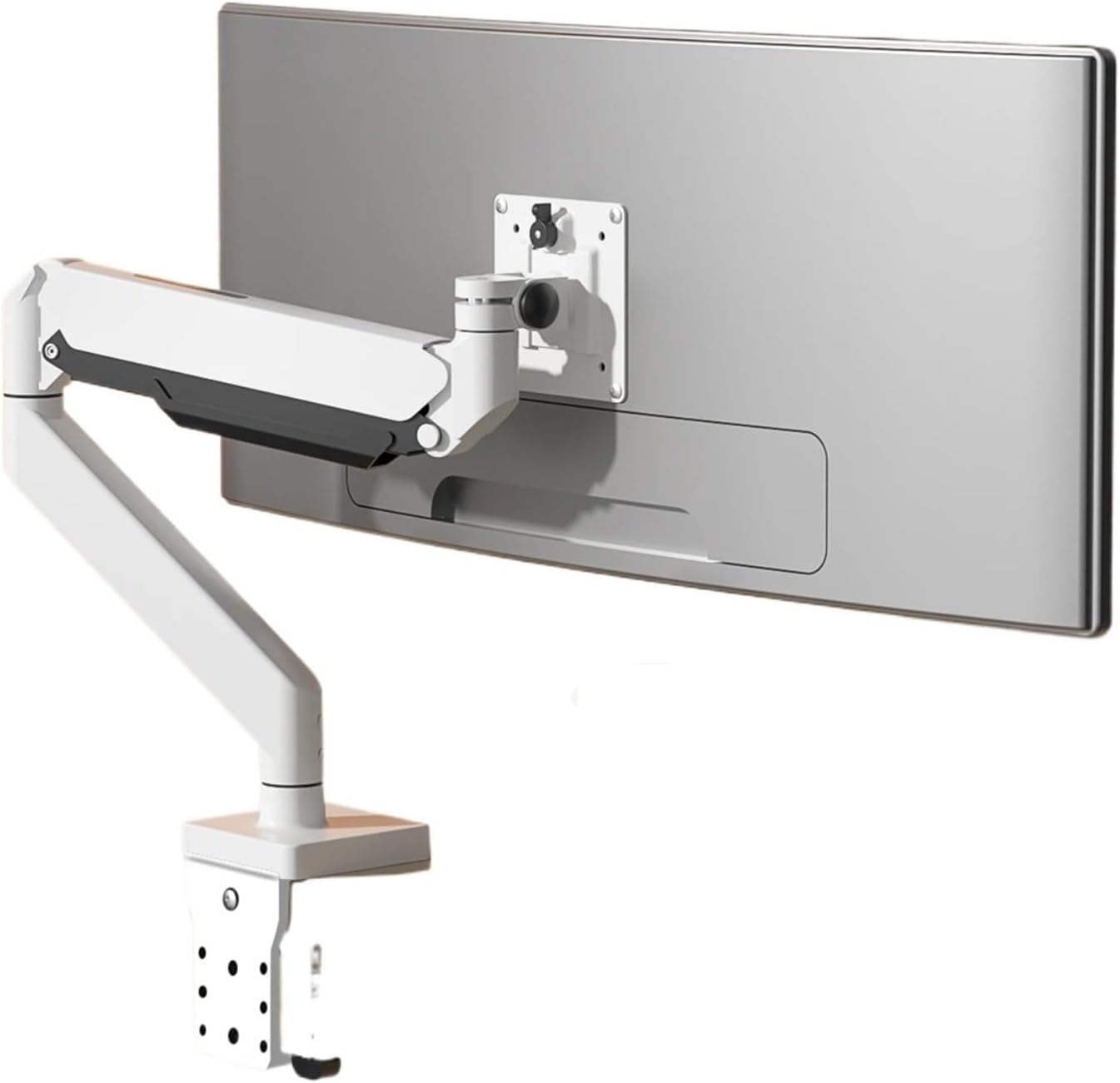 17-inch ~ 49-inch desktop gas spring bracket monitor arm full-motion TV bracket base(17-49 inch A9B)
