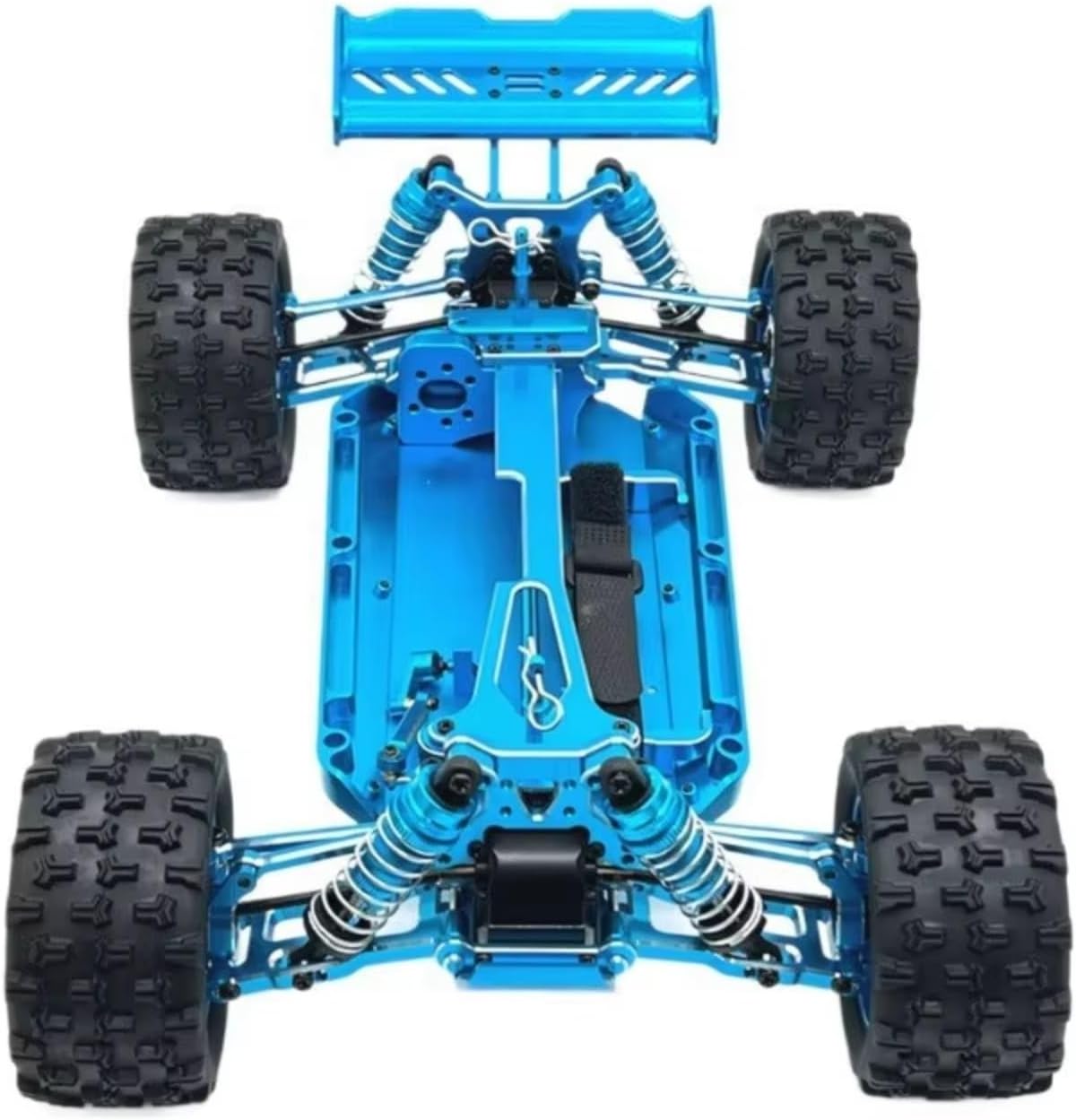 RC Cars Parts For WLtoys 124016 124017 124018 124019 124007 Metal Frame Suitable RC Car Upgrade Accessories Parts(SKY BLUE)