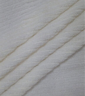 Solid Ribbed Terry Fabric