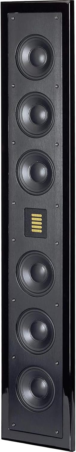 MartinLogan Motion SLM-XL On-Wall/Off-Wall Low Profile Thin LCR Speaker (Black)