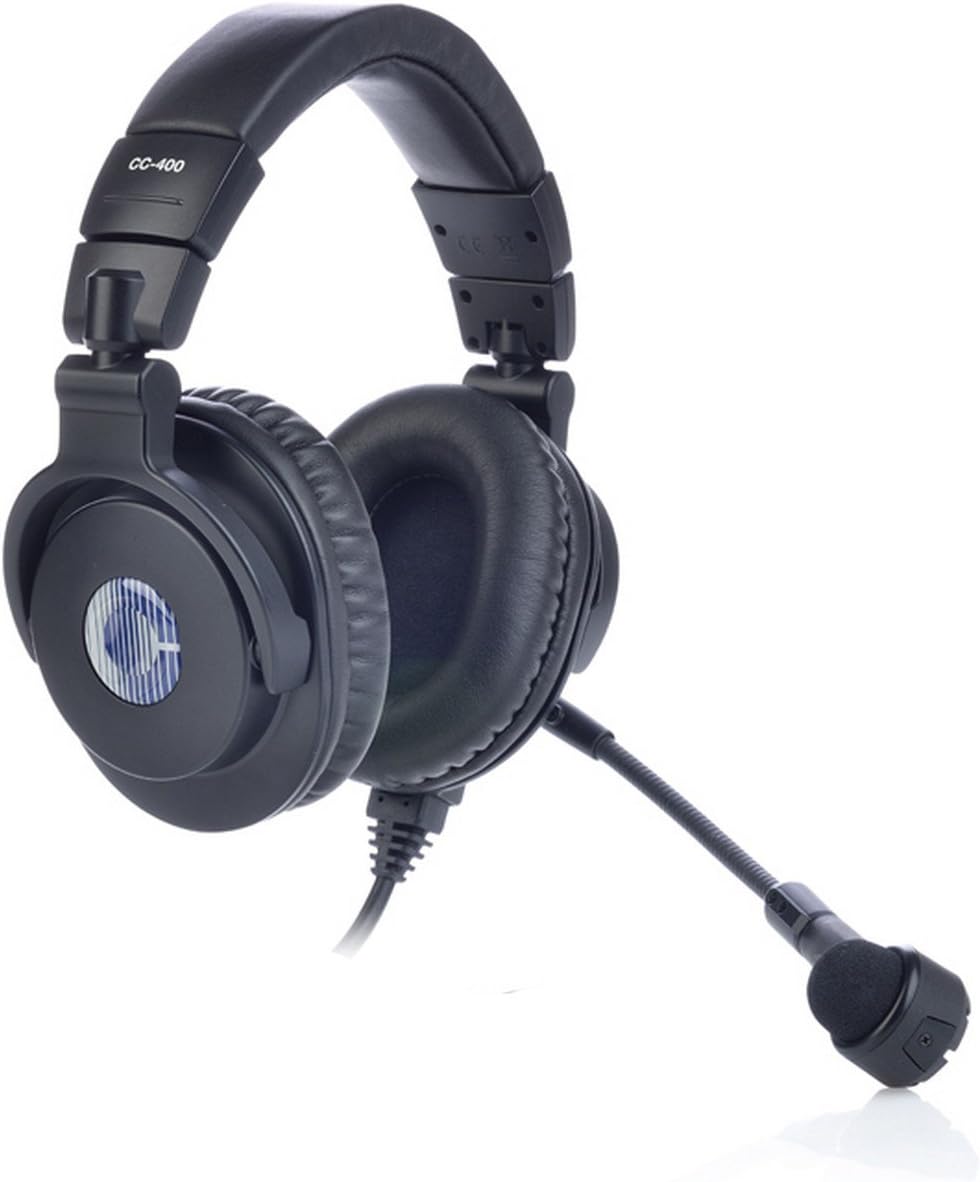 Clear-Com CC-400-B6 | Double Over Ear No Connector Cardioid Headset
