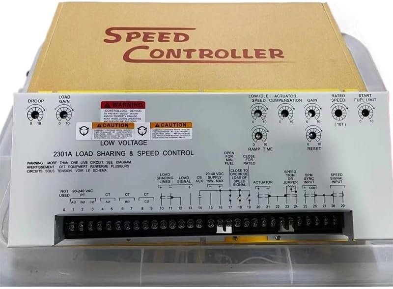 2301A 9907-018 Generator Parts Controller 2301A Speed Governor Control Panel 9907-018
