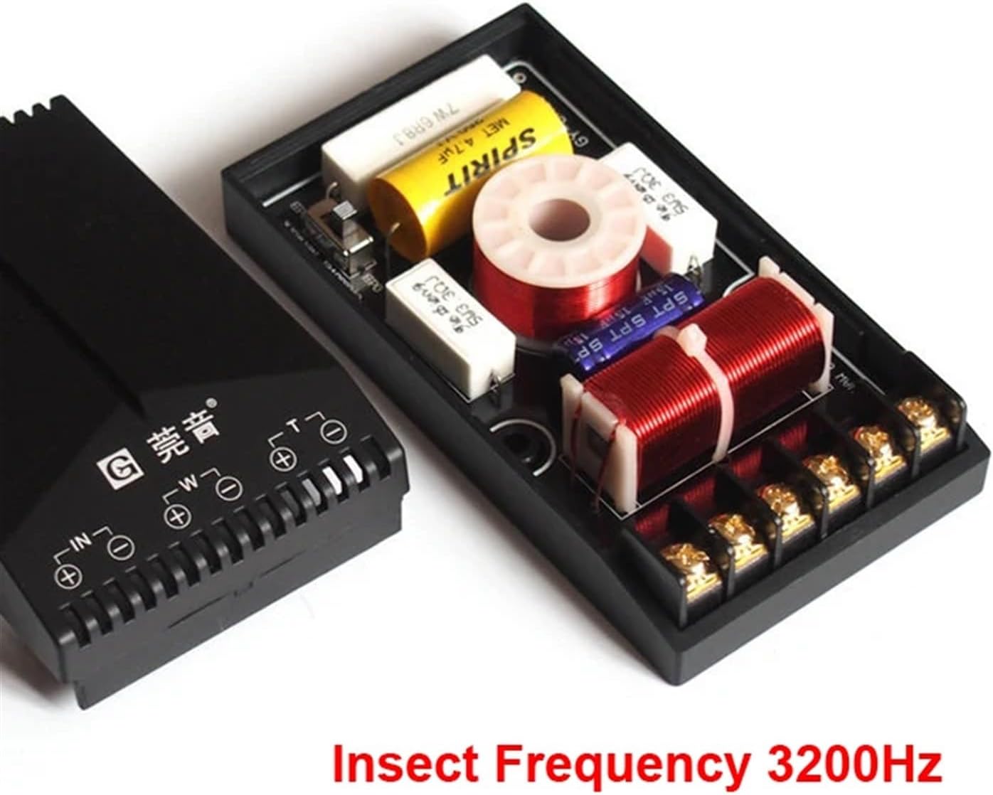 2PCS 2 Way 200W Audio Car Automotive Treble Bass Frequency Divider Home Theater HiFi Stereo 2 Unit Speaker Crossover Filters