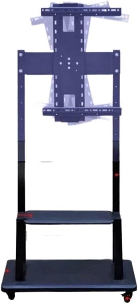 32-70 inch Floor-Standing TV Mobile cart Horizontal and Vertical Screen Rotating Live Broadcast Machine Bracket(Size:Rotatable)