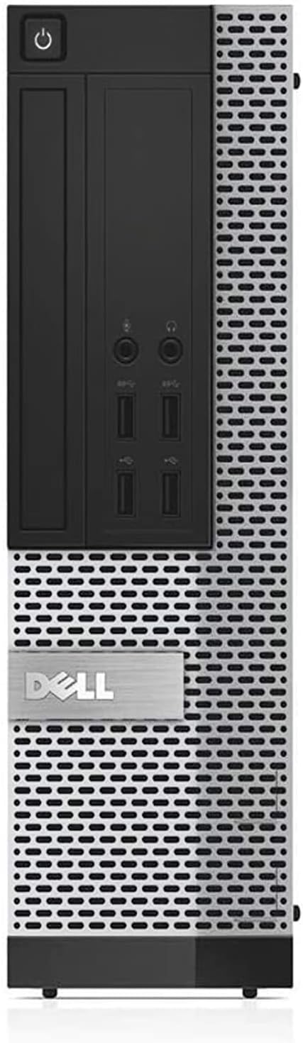 Dell Optiplex Tiny Mini Desktop PC, Core i5, 16GB RAM, 512GB SSD with Dual 27 inch Curved Monitor, AI Enabled RGB Keyboard Mouse, RGB Soundbar and Webcam Windows 11 (Renewed)