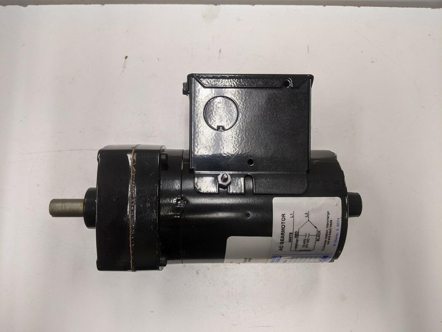 #US 508-01-503A AC Parallel Shaft 1/20 HP 115V 36.7:1 Ratio