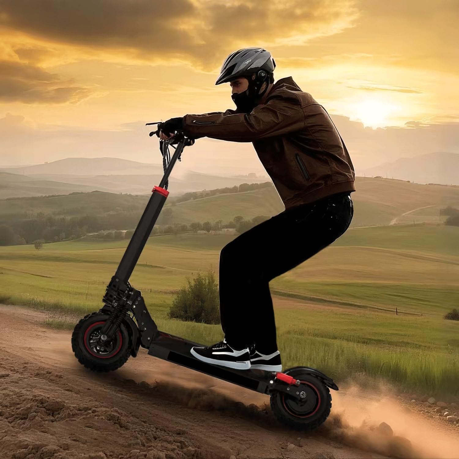 Electric Scooter Adults, 1200-1600W Motor, Up to 31/34 MPH Top Speed & 37 Miles Long Range, 48V 18/21AH Big Battery, 11