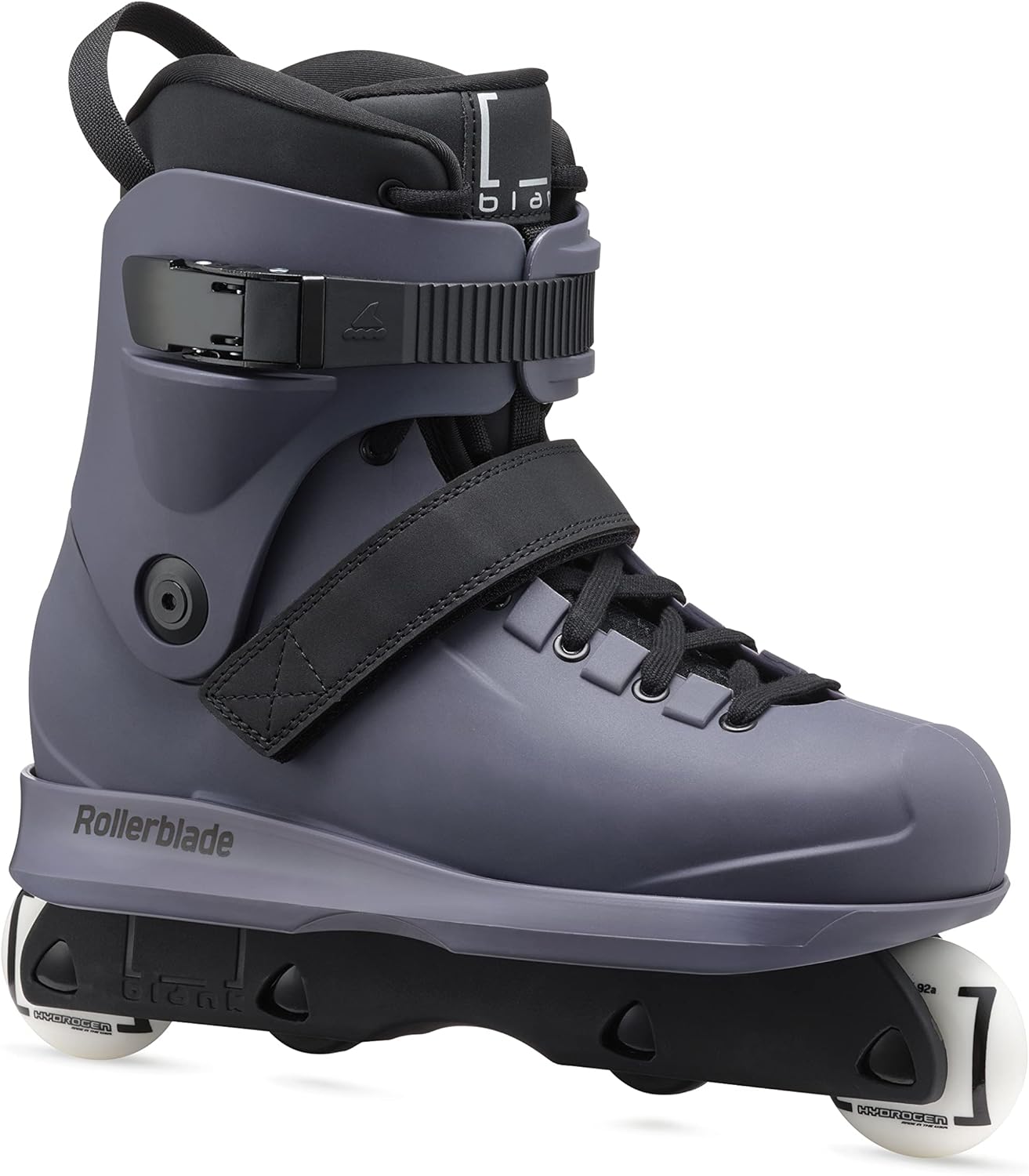 Rollerblade Blank Team Unisex Adult Fitness Inline Skate, Gray, Urban Performance Inline Skates