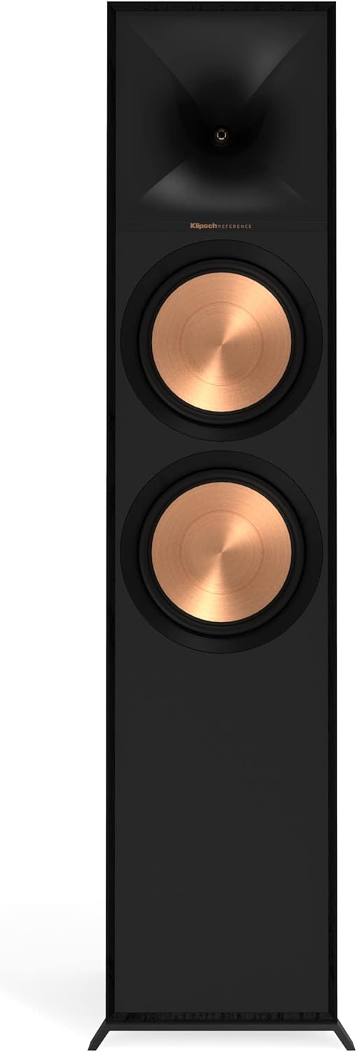 Klipsch Reference Next-Generation R-800F Horn-Loaded Floorstanding Speaker for Best-in-Class Home Theater