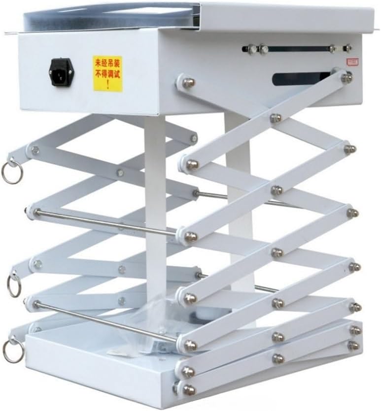 Electric Projector Stand Lifting Scissor with Hidden Ceiling Bracket Running Distance 300cm Floor: 48 * 48cm