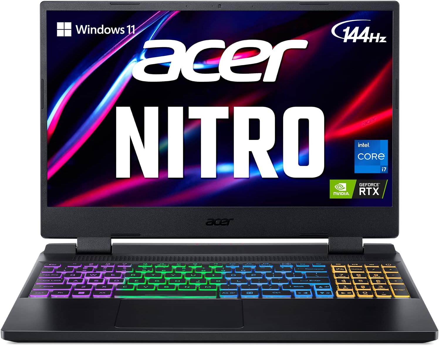 acer Nitro 5 AN515-58-725A Gaming Laptop | Intel Core i7-12700H | NVIDIA GeForce RTX 3060 Laptop GPU | 15.6