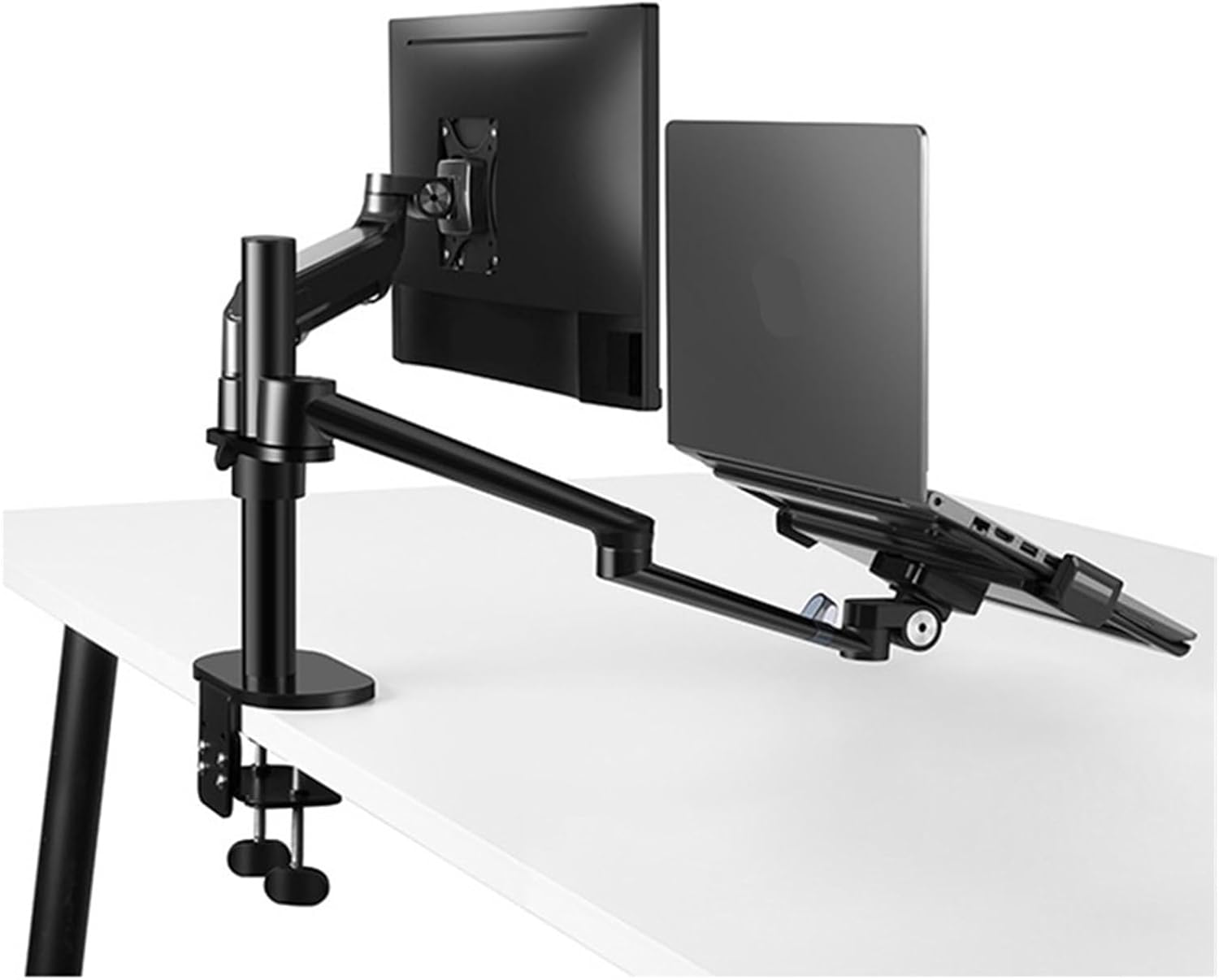 Laptop Stand Monitor Stand Dual-Screen Office Lifting and Heightening Bracket Type Punch-Free 32-inch