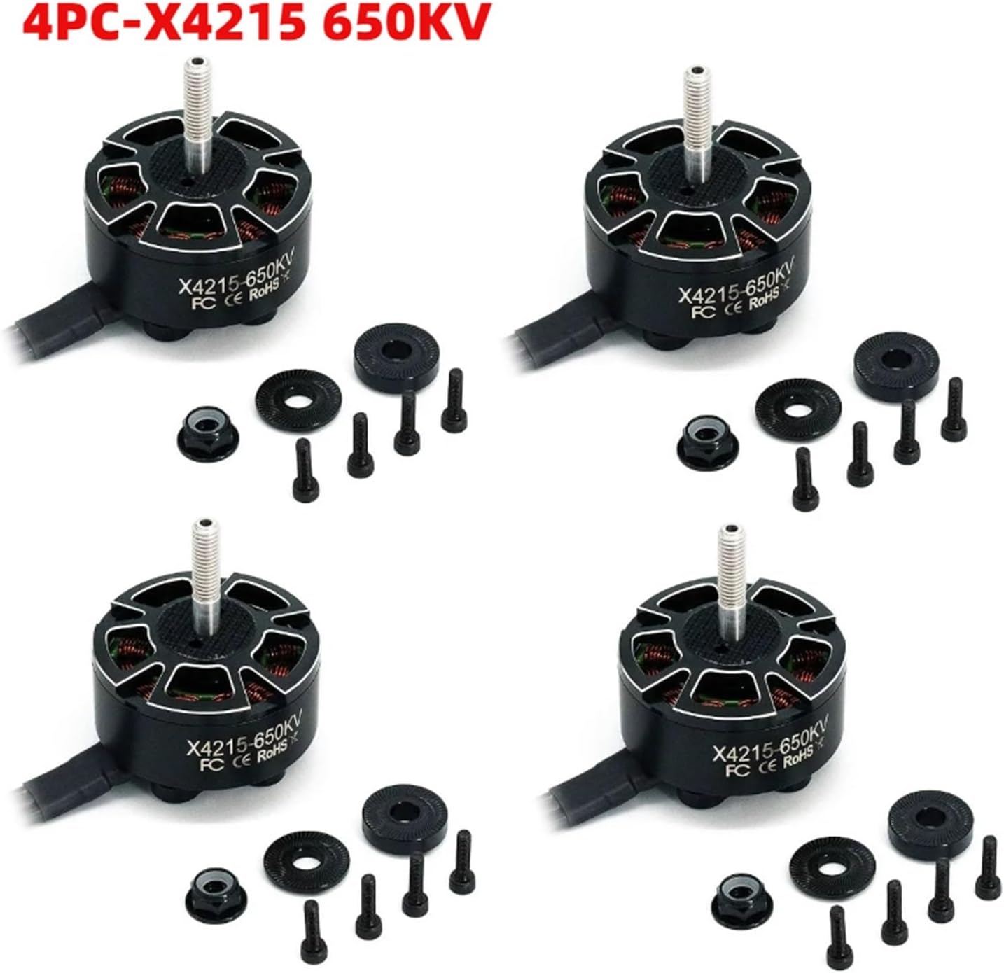 X4215 brushless Motor 400kv 650kv(X4215-650kv-4PCS)