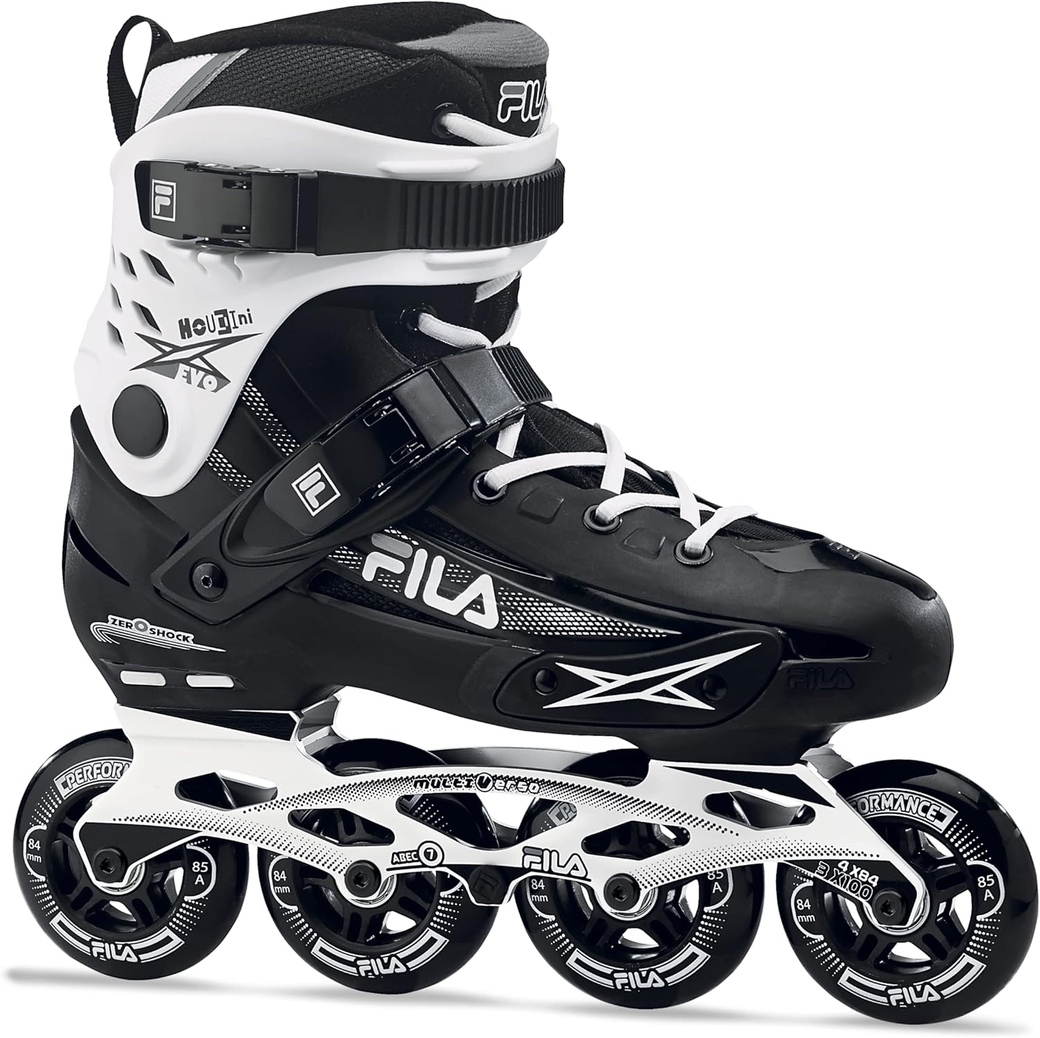 010619083 Houdini EVO Inline Skate Unisex Black/White Size 9