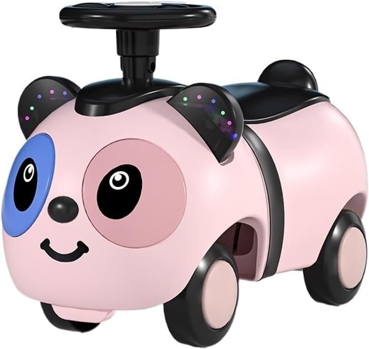 Bicycles Kids Ride On Toys Wiggle Car with Under-Seat Storage 4 Wheels Swing Cars for Preschool Indoor Outdoor Toy(Pink)