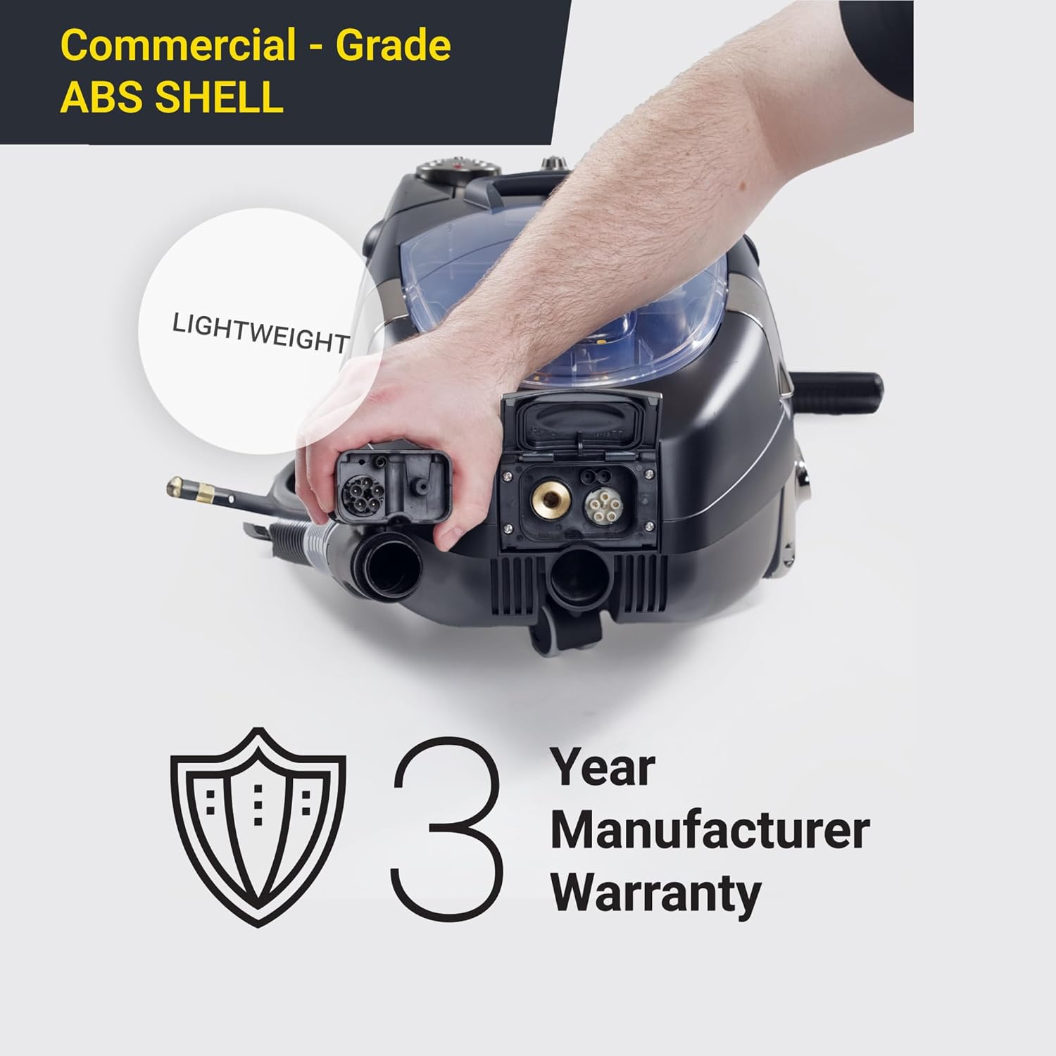 US STEAM® Seahawk Steam Cleaner with Vacuum | Commercial Steam Cleaner | Commercial Steam Vacuum | High Pressure Steam Cleaner