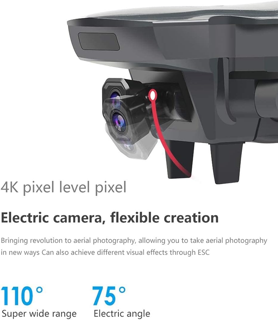 GPS Drone with 4K UHD Camera 50x Zoom 5G WiFi FPV Live Video RC Quadcopter with Brushless Motor 25 Mins Flight Time 1800 Meters Flight