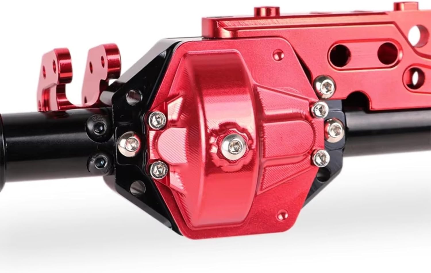 RC Axle Models For Ghost RR10 90048 1/10 Front Rear Axle Model Car CNC Aluminum Assembly RC Crawler Parts Accessory Reapir Upgrade(1set)