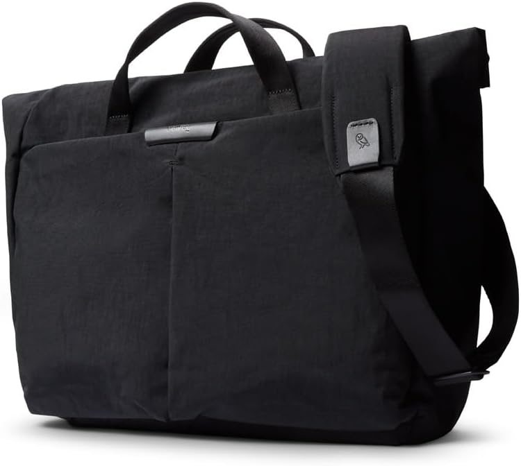 Bellroy Tokyo Messenger Bag (16” laptop bag, professional commuter briefcase) - Raven