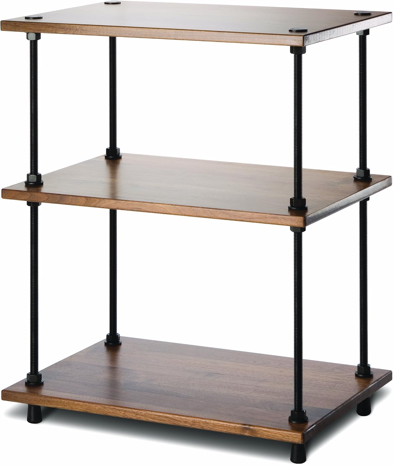 Salamander Designs A3/W Archetype 3-Shelf Audio Stand (Walnut)