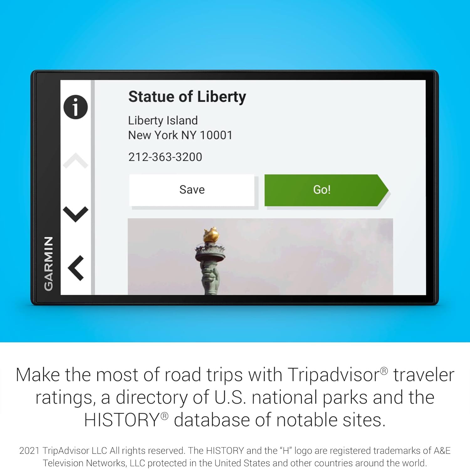 Garmin DriveSmart 76, 7-inch Car GPS Navigator with Bright, Crisp High-Resolution Maps and Garmin Voice Assist