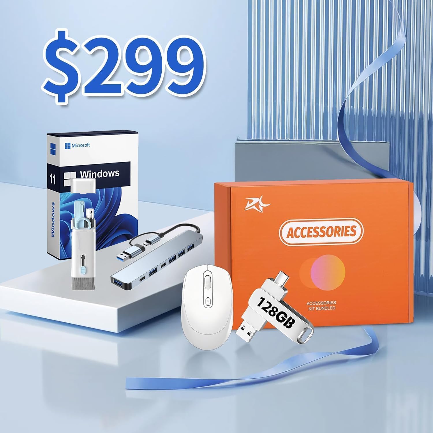 HP 17 inch Business Laptop, AMD Ryzen 5 7430U Processor, 17.3