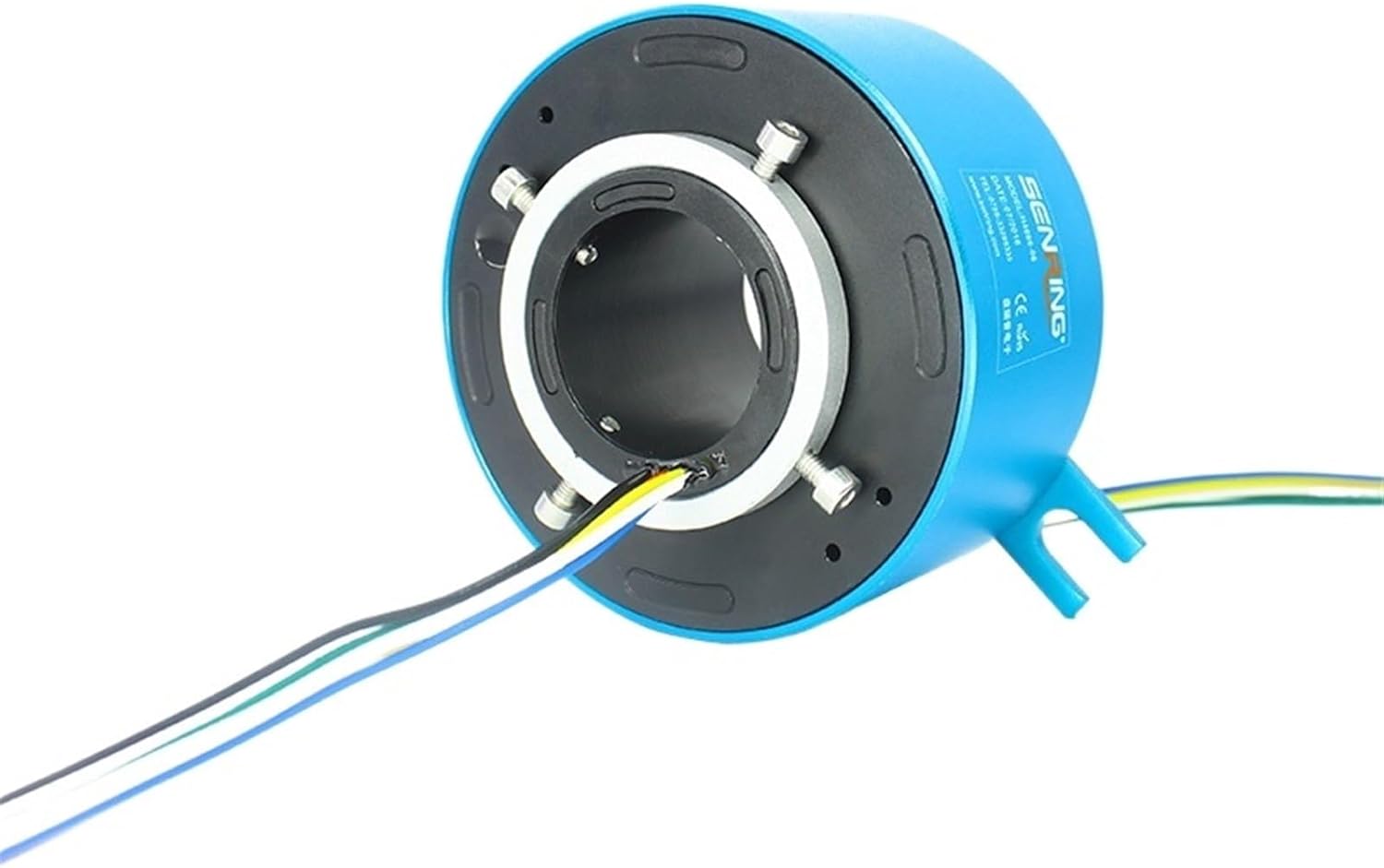 Conductive Through bore Slip Ring Diameter 60mm OD 130mm Current 10A for 6 Wires 12 Wires Stock Available(ID 60X130mm 12CH 10A)