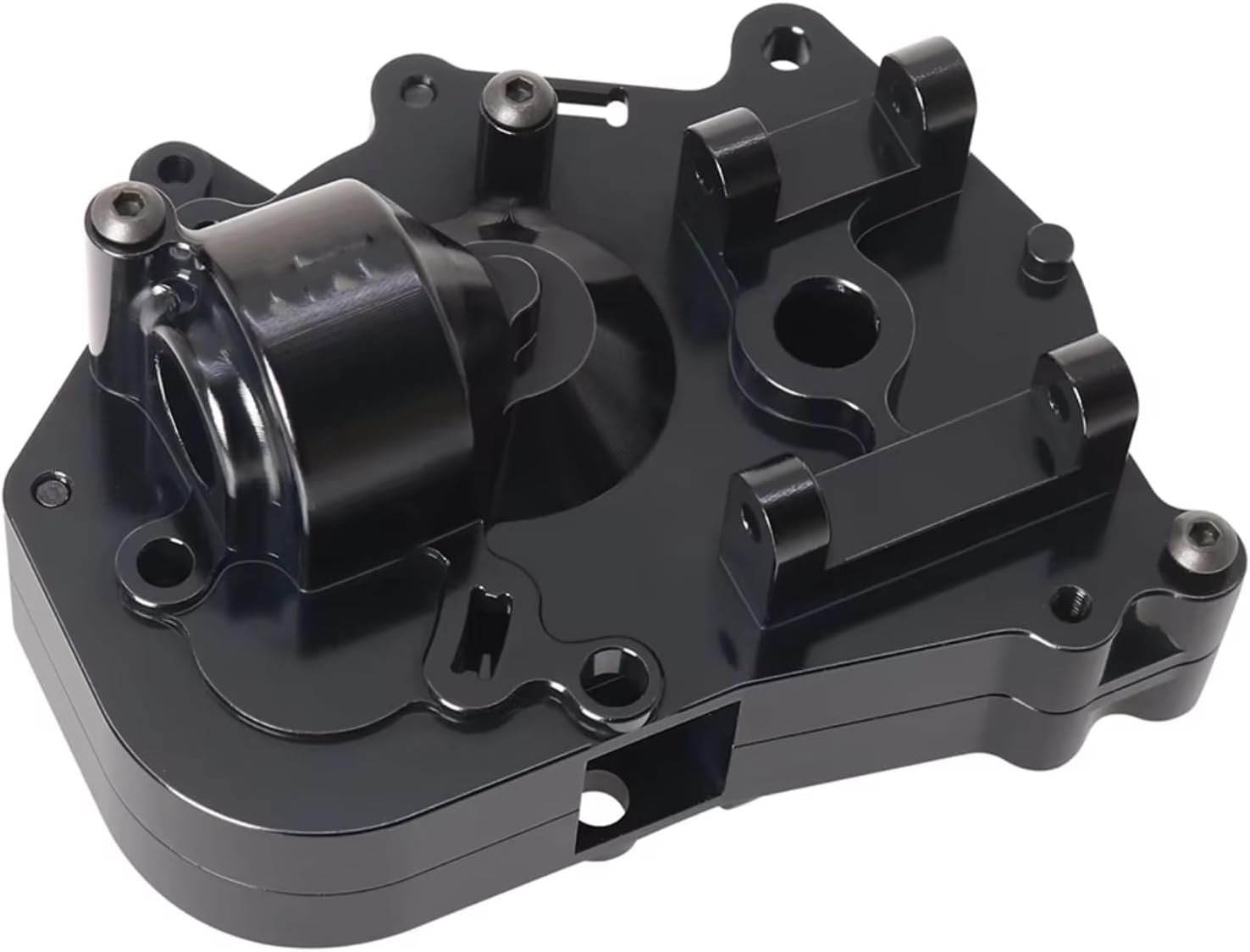 RC Gearboxes For Tamiya For Hotshot II 1/10 For Racing Aluminum Rear Transmission Housing Upgrades Parts Accessories RC Car