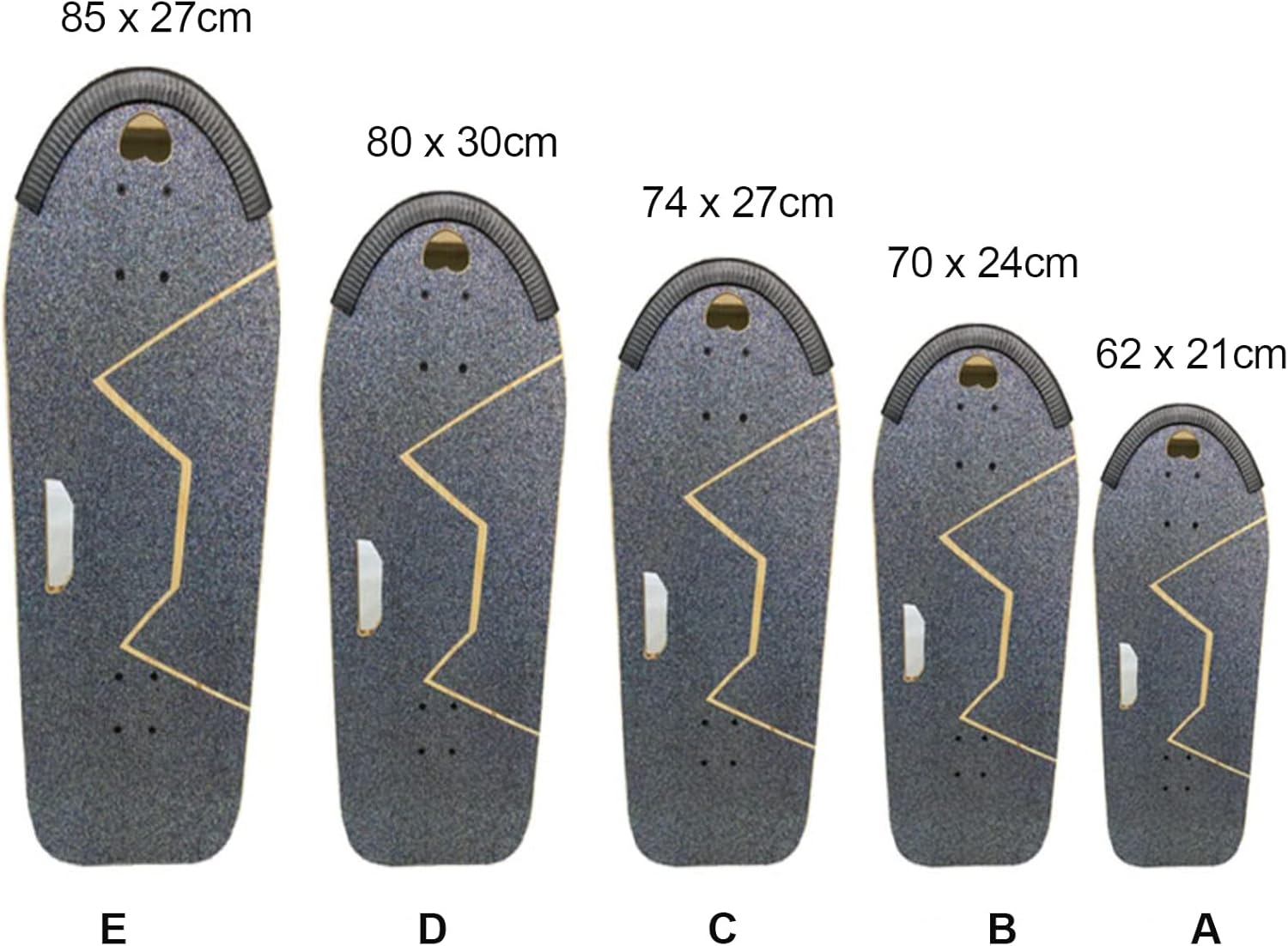 Pet Skateboard with Surf Stand,Complete Designed for Dogs and Pets with Colorful PU Wheels, for English-French Bulldog (62X21cm)