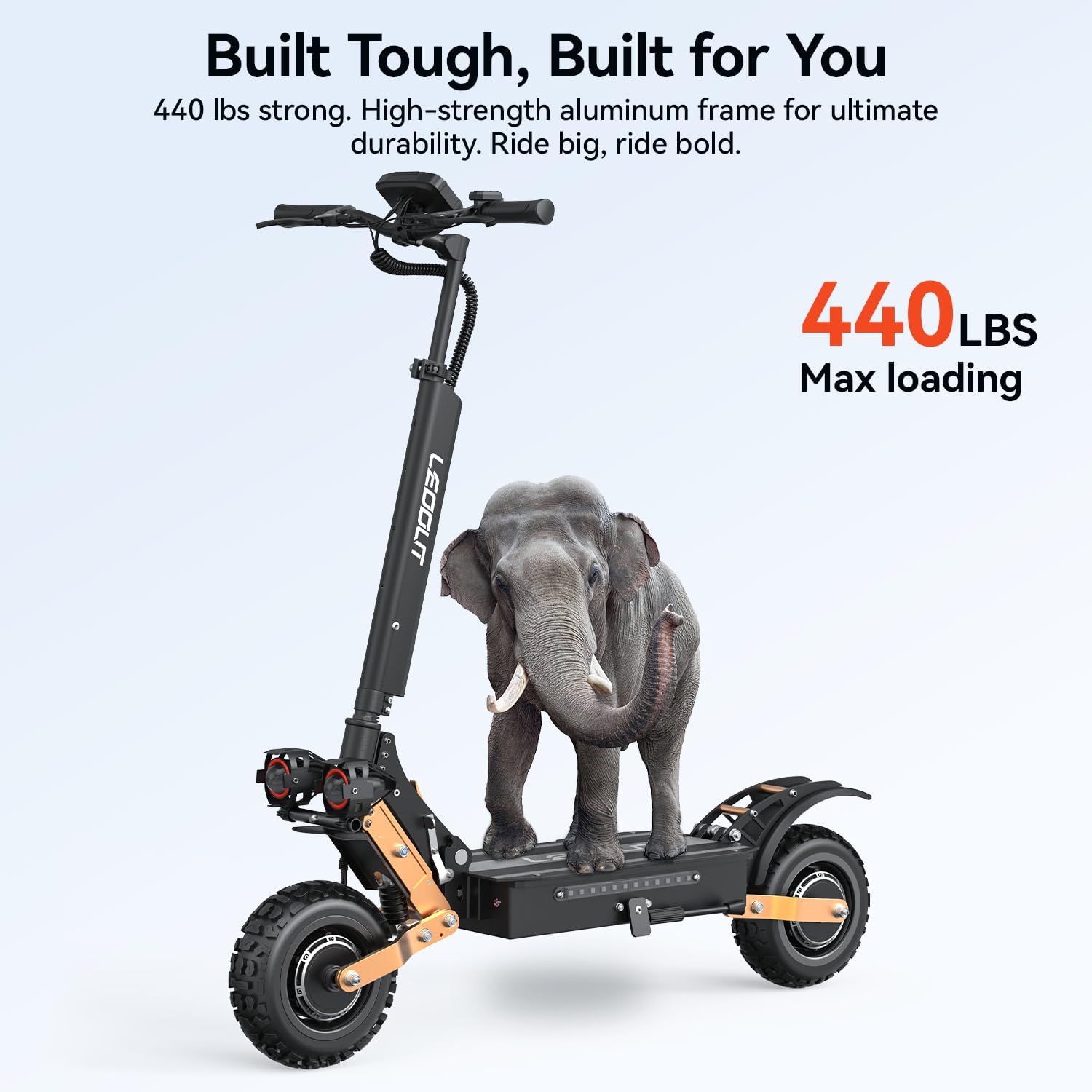 T88/T85 Electric Scooter for Adults Series, 1500W/6000W Peak Motor, 31-53 Mph & Up tp 40-59 Miles Long Range Off-Road Electric Scooter, 10