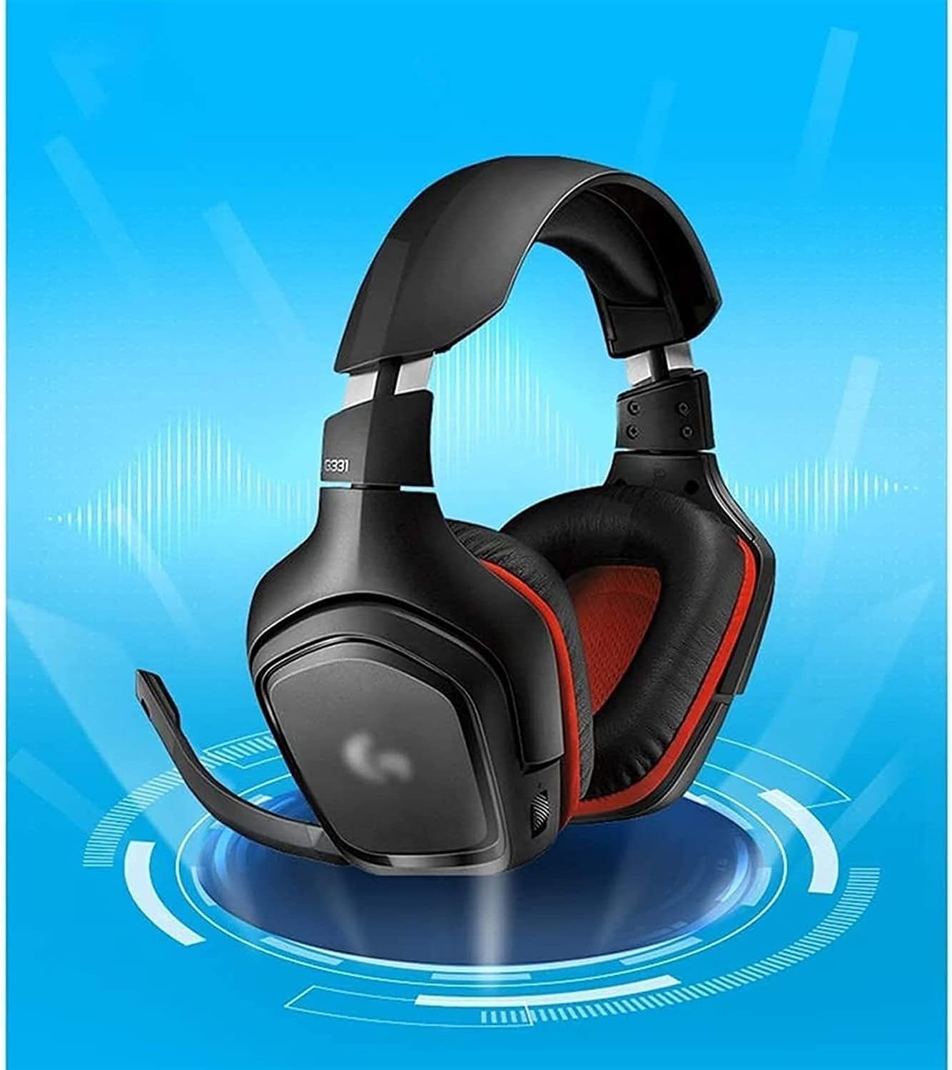 Wireless Gaming Headset Headphones USB for PS5 PS4 PC Computer,Gaming Gaming Headset Headset Wired Desktop Computer Universal