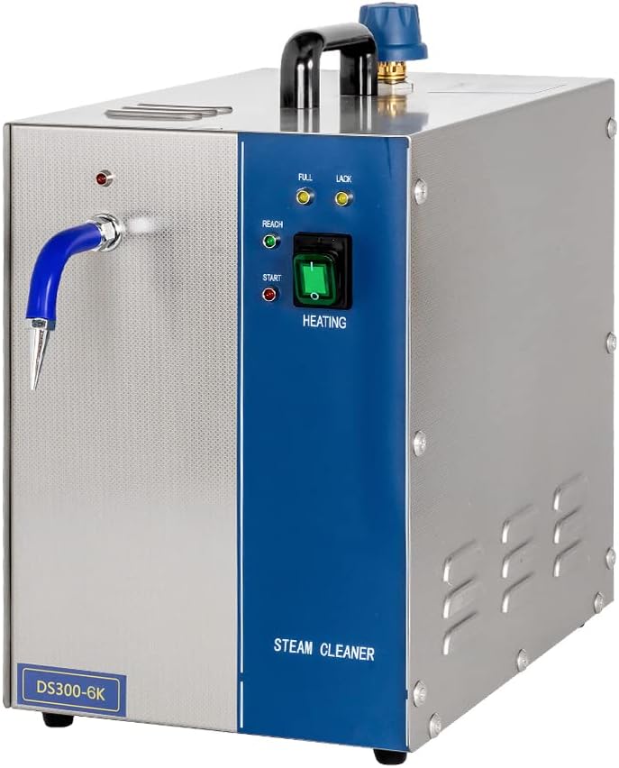 LABFENG Jewelry Steam Cleaner 2100w Jewelry Cleaner Machine Jewelry Steamer Gem Washer Equipment For Cleaning Diamond/Silver/Gold,Steam Pressure 6KG, Temperature 152℃