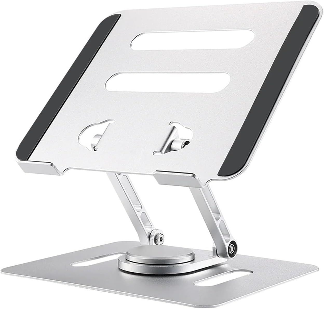 Portable Monitor Stand Adjustable Multi-angle Foldable Metal Stand Supports 12