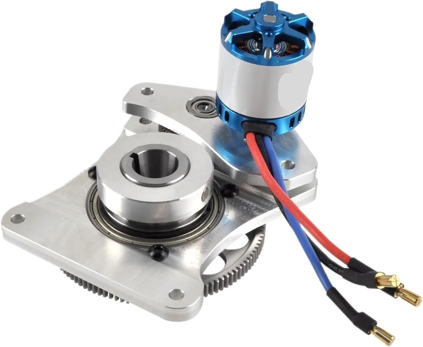 1set Electric Starter With Motor ，Compatible For DLE130CC Gasoline Engine RC Model Plane(Starter motor ESC)