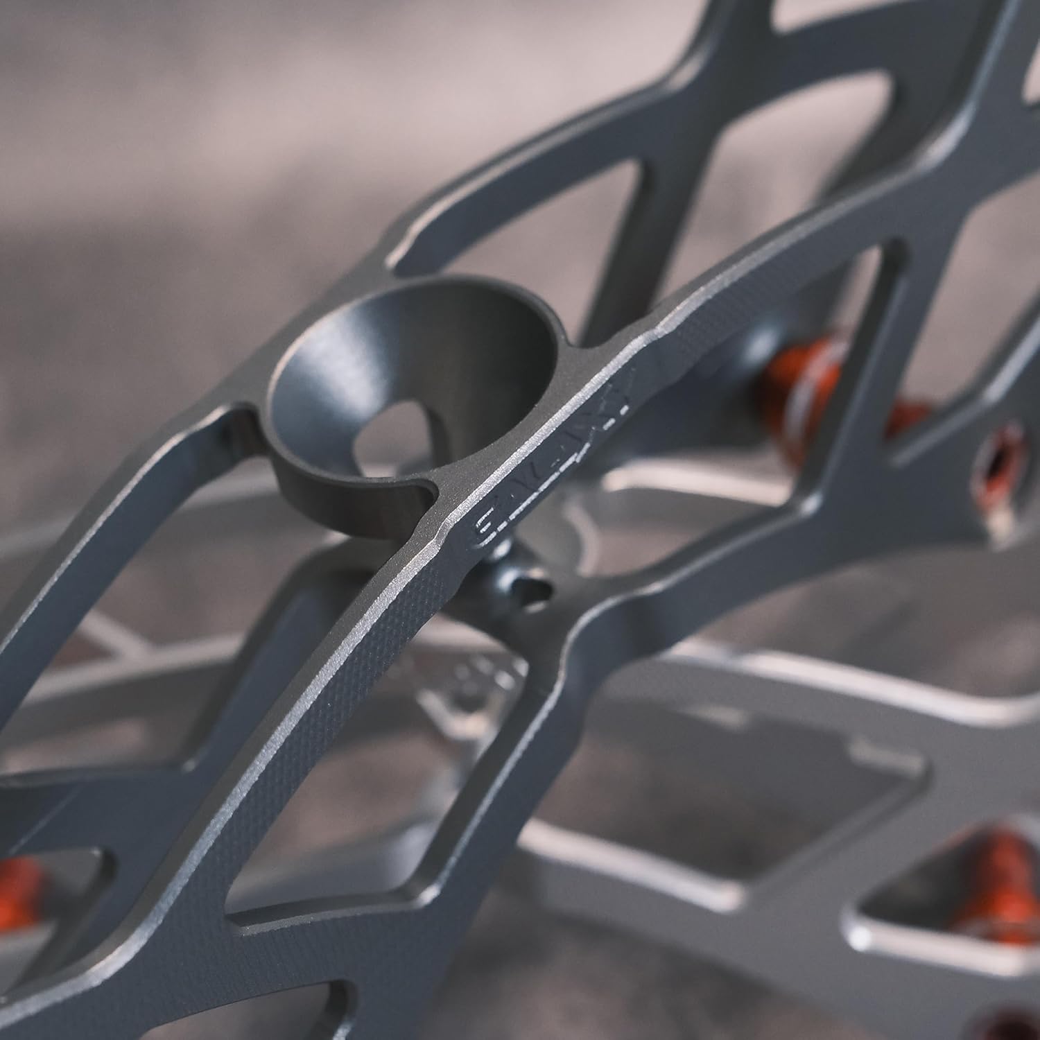 Galaxy 7075 Aluminum Inline Speed Skating Frame, CNC Machined Racing Frame, 4x110mm, 13.2in/195mm Mount, Ultra Lightweight Competition Design